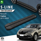 S-Dizayn Renault Captur S-Line Siyah Yan Basamak 173 Cm 2013-2020 A+ Kalite