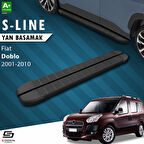 S-Dizayn Fiat Doblo S-Line Siyah Yan Basamak 183 Cm 2001-2010 A+ Kalite