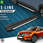 S-Dizayn Nissan X-Trail T32 S-Line Aluminyum Yan Basamak 183 Cm 2014-2022 A+ Kalite