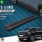 S-Dizayn X-Class S-Line Siyah Yan Basamak 203 Cm 2018-2020 A+ Kalite
