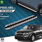 S-Dizayn Fiat Freemont OEM Still Pro V2 Aluminyum Yan Basamak 183 Cm 2010-2020 A+ Kalite