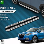S-Dizayn Subaru Forester 4 OEM Still Pro V2 Aluminyum Yan Basamak 183 Cm 2012-2019 A+ Kalite