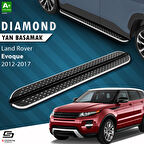 S-Dizayn Land Rover Range Rover Evoque Diamond Krom Yan Basamak 173 Cm 2012-2017 A+ Kalite