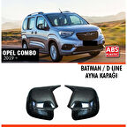 Combo Batman Ayna Kapağı Piano Black / 2019 Sonrası