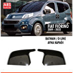Fiorino Batman Ayna Kapağı Piano Black / 2008-2022