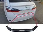 Toyota Corolla Uyumlu 2014 2018 Arka Tampon Eşik Koruma