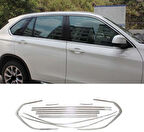 Bmw X5 Uyumlu 2014 2019 Cam Çıtası Kaplama Krom