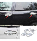 Honda Cr-V Uyumlu 2013 2017 Dış Kapı Kolu İç Kaplama ABS(Plastik) Krom