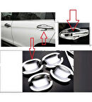 Hyundai Tucson Uyumlu 2004 2014 Dış Kapı Kolu İç Kaplama Abs (Plastik) Krom