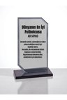 Plaket Isme Özel Futbolcuya Ödül Başarı Hediyesi - Erkek Için Doğum Günü Hediyesi