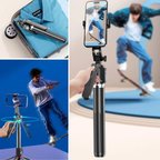 Kumandalı 360 Derece Dönebilen Cep Telefonu Ve Kamera Tripodu 2.2m Uzayabilen Selfie Çubuğu ( Lisiny