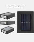 Solar Dış Mekan Aplik Su Geçirmez Dayanıklı LED Aydınlatmalı - Lisinya