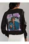 Justin Bieber Baskılı Unisex Oversize Tasarım Şarkıcı Sweatshirt