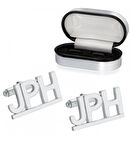 ŞIK KOL DÜĞMESİ GÜMÜŞ JPH MODEL