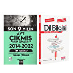 Çap Yayınları AYT Tek Kitap Son 9 Yılın Çıkmış Soruları ve AKM Dil Bilgisi Soru Bankası Seti 2 Kitap
