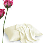 Açık Krem Renkli Pamuklu Ranforce Kumaştan Yastık Kılıfı (2 Adet)