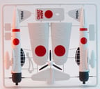 Riti Design - Zero - A6M Zero Savaş Uçağı 3D Model Kit Kartı Maketi