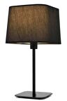 AVONNI HML-9071-1BS Siyah Boyalı Masa Lambası E27 Metal Kumaş 27x27cm
