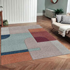 Eliana Home Dijital Baskı Yıkanabilir Kaymaz Taban Salon Halısı Ve Yolluk LN028-FNL287