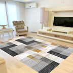 Eliana Home Dijital Baskı Yıkanabilir Kaymaz Taban Salon Halısı Ve Yolluk LN114-FNL420