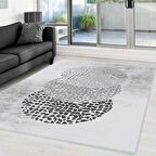 Dijital Baskı Yıkanabilir Kaymaz Taban Salon Halısı Ve Yolluk LNA0001-SD392