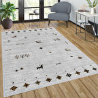 Dijital Baskı Yıkanabilir Kaymaz Taban Salon Halısı Ve Yolluk LNA0037-SD1056