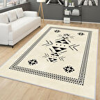 Dijital Baskı Yıkanabilir Kaymaz Taban Salon Halısı Ve Yolluk LNA0175-SD861