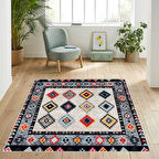 Dijital Baskı Yıkanabilir Kaymaz Taban Salon Halısı Ve Yolluk LNA0374