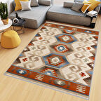 Dijital Baskı Yıkanabilir Kaymaz Taban Salon Halısı Ve Yolluk LNA0507