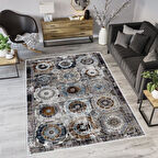 Dijital Baskı Yıkanabilir Kaymaz Taban Salon Halısı Ve Yolluk LNA0571