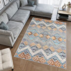 Dijital Baskı Yıkanabilir Kaymaz Taban Salon Halısı Ve Yolluk LNA0617