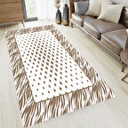 Dijital Baskı Yıkanabilir Kaymaz Taban Salon Halısı Ve Yolluk LNA0647