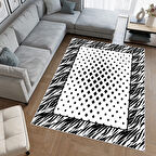 Dijital Baskı Yıkanabilir Kaymaz Taban Salon Halısı Ve Yolluk LNA0648