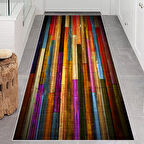 Dijital Baskı Yıkanabilir Kaymaz Taban Salon Halısı Ve Yolluk LNA0649