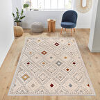 Dijital Baskı Yıkanabilir Kaymaz Taban Salon Halısı Ve Yolluk LNA1013