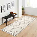 Dijital Baskı Yıkanabilir Kaymaz Taban Salon Halısı Ve Yolluk LNA1071