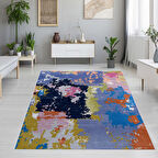 Dijital Baskı Yıkanabilir Kaymaz Taban Salon Halısı Ve Yolluk LNA1080