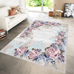 Dijital Baskı Yıkanabilir Kaymaz Taban Salon Halısı Ve Yolluk LNA1120