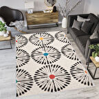 Dijital Baskı Yıkanabilir Kaymaz Taban Salon Halısı Ve Yolluk LNA1126