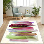 Dijital Baskı Yıkanabilir Kaymaz Taban Salon Halısı Ve Yolluk LNA1136