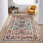 Dijital Baskı Yıkanabilir Kaymaz Taban Salon Halısı Ve Yolluk LNA1178