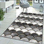 Dijital Baskı Yıkanabilir Kaymaz Taban Salon Halısı Ve Yolluk LNA1398-HT-1376