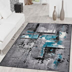 Dijital Baskı Yıkanabilir Kaymaz Taban Salon Halısı Ve Yolluk LNA1409