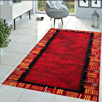 Dijital Baskı Yıkanabilir Kaymaz Taban Salon Halısı Ve Yolluk LNA1436