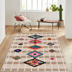 Dijital Baskı Yıkanabilir Kaymaz Taban Salon Halısı Ve Yolluk LNA1490