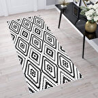 Dijital Baskı Yıkanabilir Kaymaz Taban Salon Halısı Ve Yolluk LNA1491