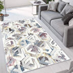 Dijital Baskı Yıkanabilir Kaymaz Taban Salon Halısı Ve Yolluk LNA1533-HT484