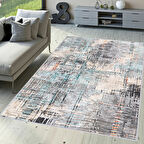 Eliana Home Dijital Baskı Yıkanabilir Kaymaz Taban Salon Halısı Ve Yolluk  LNA1637-ht936