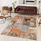 Dijital Baskı Yıkanabilir Kaymaz Taban Salon Halısı Ve Yolluk LNA1673