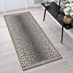 Dijital Baskı Yıkanabilir Kaymaz Taban Salon Halısı Ve Yolluk LNA1695